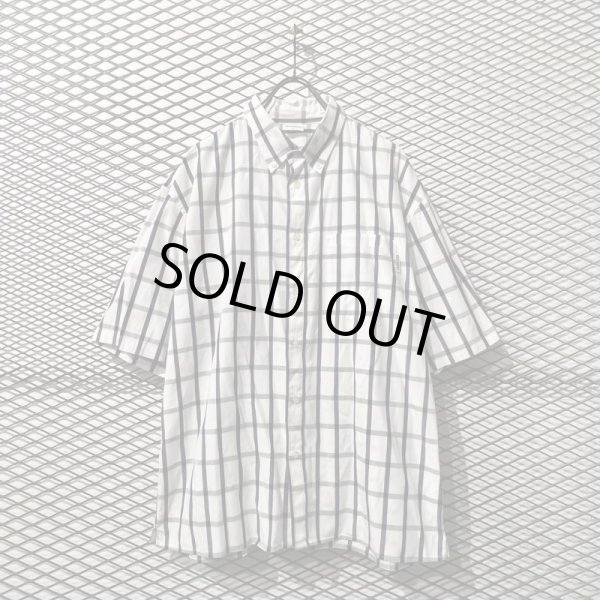 画像1: G1950 - Block Check S/S Shirt (1)