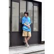 画像6: Used - 90's Flower Over Tee (Blue) (6)