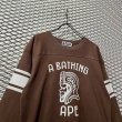 画像2: A BATHING APE - 00's Football Tee (2)