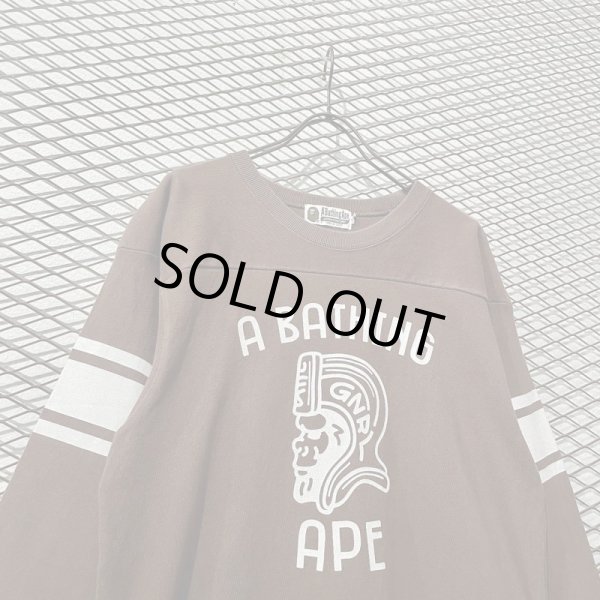 画像2: A BATHING APE - 00's Football Tee (2)