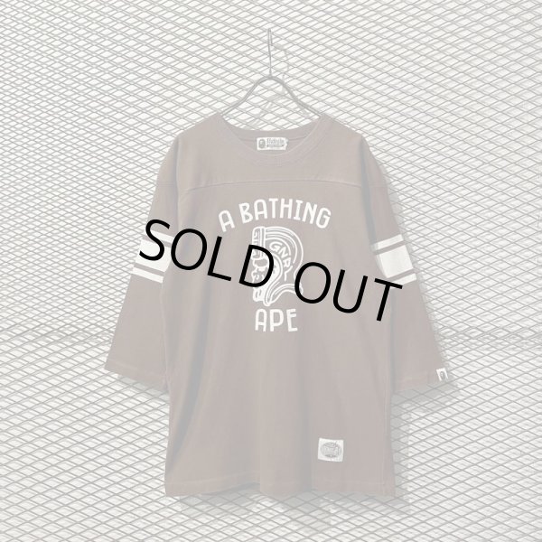 画像1: A BATHING APE - 00's Football Tee (1)