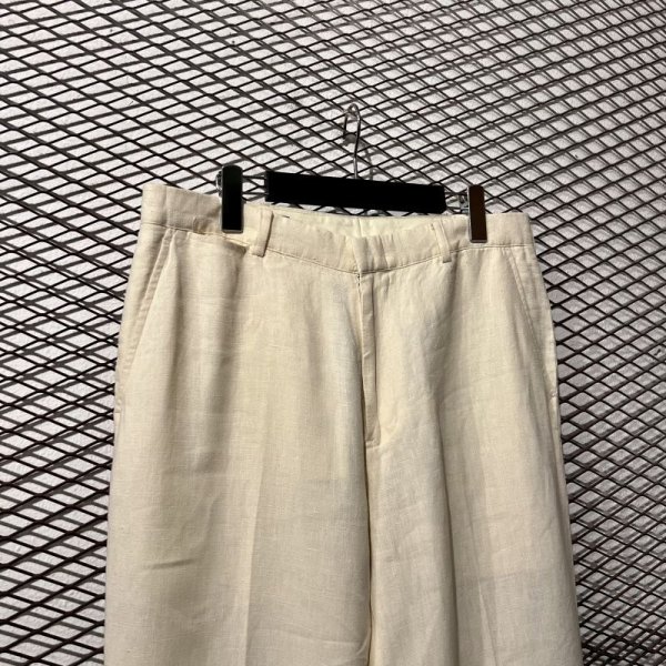 画像2: Polo Ralph Lauren - Linen Wide Slacks (2)