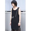 画像11: Yohji Yamamoto POUR HOMME - Zip Design Tank Top (11)