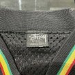 画像6: STUSSY - 80's Rasta Football Shirt (6)