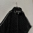 画像2: Used - "GG" Velours S/S Track Jacket (2)