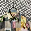 画像5: BAPE - Patchwork Check Shirt (5)