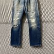 画像3: HYSTERIC GLAMOUR - 90's Studs Damage＆Repair Denim Pants (3)