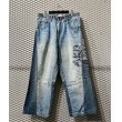 画像1: aka demiks - 90's Switching Denim Pants (1)