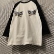 画像3: COREFIGHTER - Eagle Embroidery Raglan Tee (3)