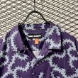 画像5: DOUBLE RAINBOUU - Thorny Aloha Shirt (Purple) (5)