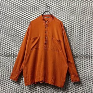 画像: AURALEE - Pullover Shirt (Orange)