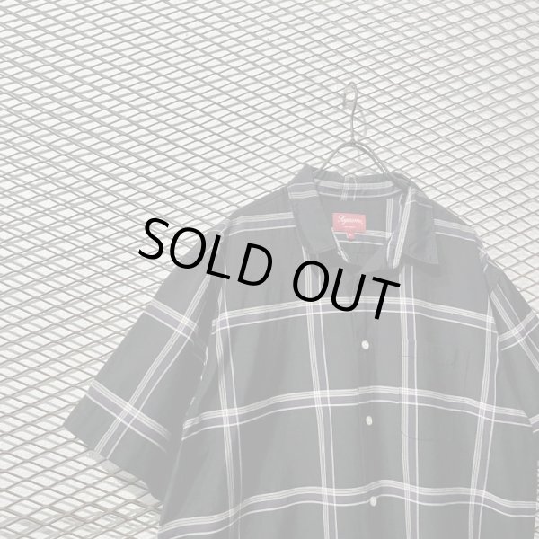 画像2: Supreme - Logo Embroidery Check Shirt (2)