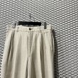 画像4: COMME des GARCONS HOMME - 90's 2-Tuck Linen Wide Slacks (4)