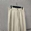 画像2: COMME des GARCONS HOMME - 90's 2-Tuck Linen Wide Slacks (2)