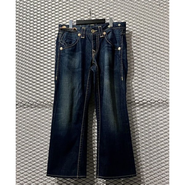 画像2: TRUE RELIGION - Wide Denim Pants (Indigo) (2)