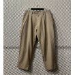 画像1: Kolor - 1-Tuck Linen Cropped Slacks (1)