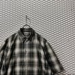 画像4: RUDE GALLERY - Cut-off Ombre Check Shirt (4)