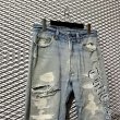 画像2: Levi's - 00's "501" Hard Repair Denim Pants (2)