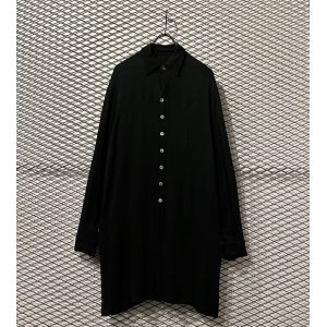 画像: Y's - Long Shirt (Black)