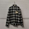 画像1: SWAGGER - Camouflage Switching Check Shirt (1)