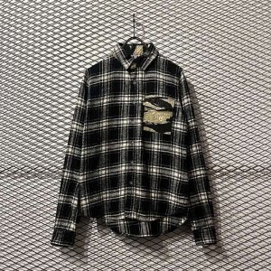 画像: SWAGGER - Camouflage Switching Check Shirt