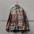 画像1: CHAPS RALPH LAUREN - Patchwork Check Shirt (1)