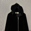 画像2: TMT - Velours Zip-up Hoodie (2)