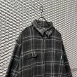 画像2: NEIGHBORHOOD - Cut-off Collar Check Shirt (2)