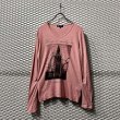 画像1: MICHEL KLEIN - Photo L/S Tee (Pink) (1)