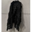 画像3: Used - Fur x Knit Switching Fringe Vest (3)