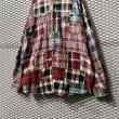 画像3: POLO RALPH LAUREN - Ombre Check Patchwork Over Shirt (3)