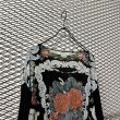 画像2: Used - Flower Pattern Tops (Black) (2)