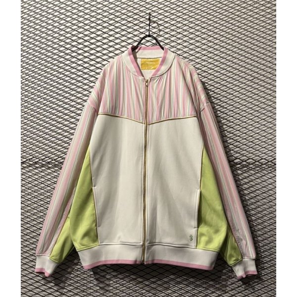 画像1: SWAGGER - Striped Switching Super Over Blouson (XXL) (1)