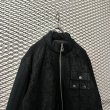 画像2: Euro Vintage - Knit × Suede Zip-up Blouson (2)