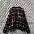 画像6: Used - Tartan Check Mohair Blend Knit (6)