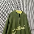 画像2: aka demiks - 90's Embroidery Over Half Zip Knit (2)