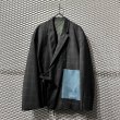 画像1: Y.O.N - Wrap Design Tailored Jacket (1)