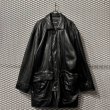 画像1: NEXT STAGE - Sheep Leather Coverall Jacket (LL) (1)