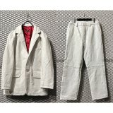 画像: Franco Collezloni - Embossed Sheep Leather 3B Tailored Setup (White)