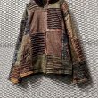 画像3: Used - Multi Pattern Patchwork Hooded Jacket (3)