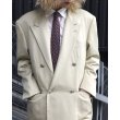 画像12: ISSAY MIYAKE - 90's Double Tailored Setup (Beige) (12)