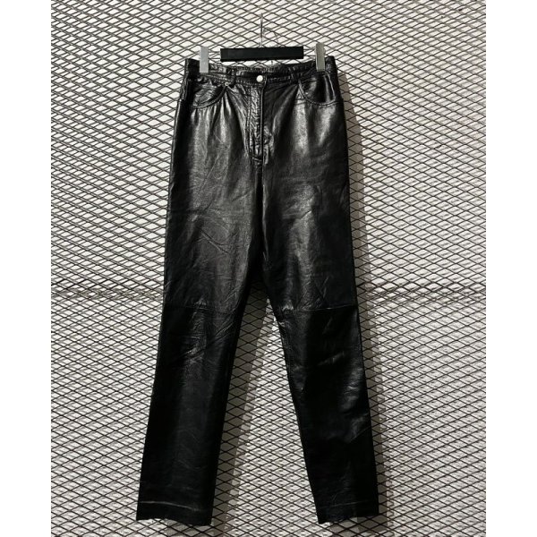 画像1: BEGEDOR - Sheepskin Tapered Pants (1)