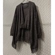 画像3: TORNADO MART - Fringe Design Drape Cardigan (3)