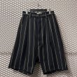 画像1: KIDILL - Striped Wide Shorts (1)