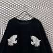 画像5: DANKE SCHON - Souvenir Embroidery Velours Tops (5)