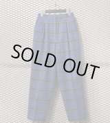 画像: Christian Dior - 90's Ombre Check Wide Slacks