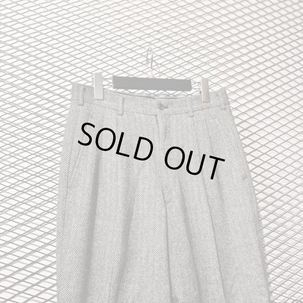 画像2: COMME does GARCONS HOMME PLUS - 90's 2-Tuck Wide Slacks (2)