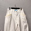 画像2: KANSAI - Rib Switching Corduroy Pants (White) (2)
