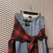 画像2: FACETASM - Flannel Wrap Big & Big Denim Pants (2)