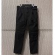 画像1: a good bad influence - Destroyed Denim Pants (Black) (1)